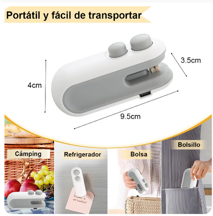 MINI SELLADOR BOLSA RECARGABLE