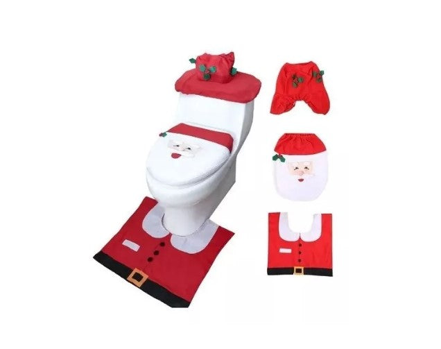 Set de Baño Decoración Navidad